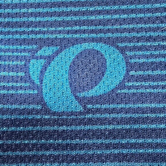 Pearl Izumi Men’s Large Cycling Jersey – Black/Blue Zip-Up with Rear Pockets - Picture 2 of 7